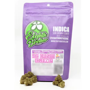 Eighth brother - 1 OZ- ICE CREAM CAKE- SUN GROWN SMALLS