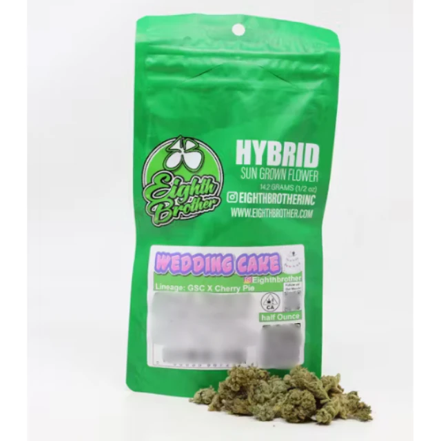Eighth brother - 1/2 OZ- WEDDING CAKE- SUN GROWN Main Image