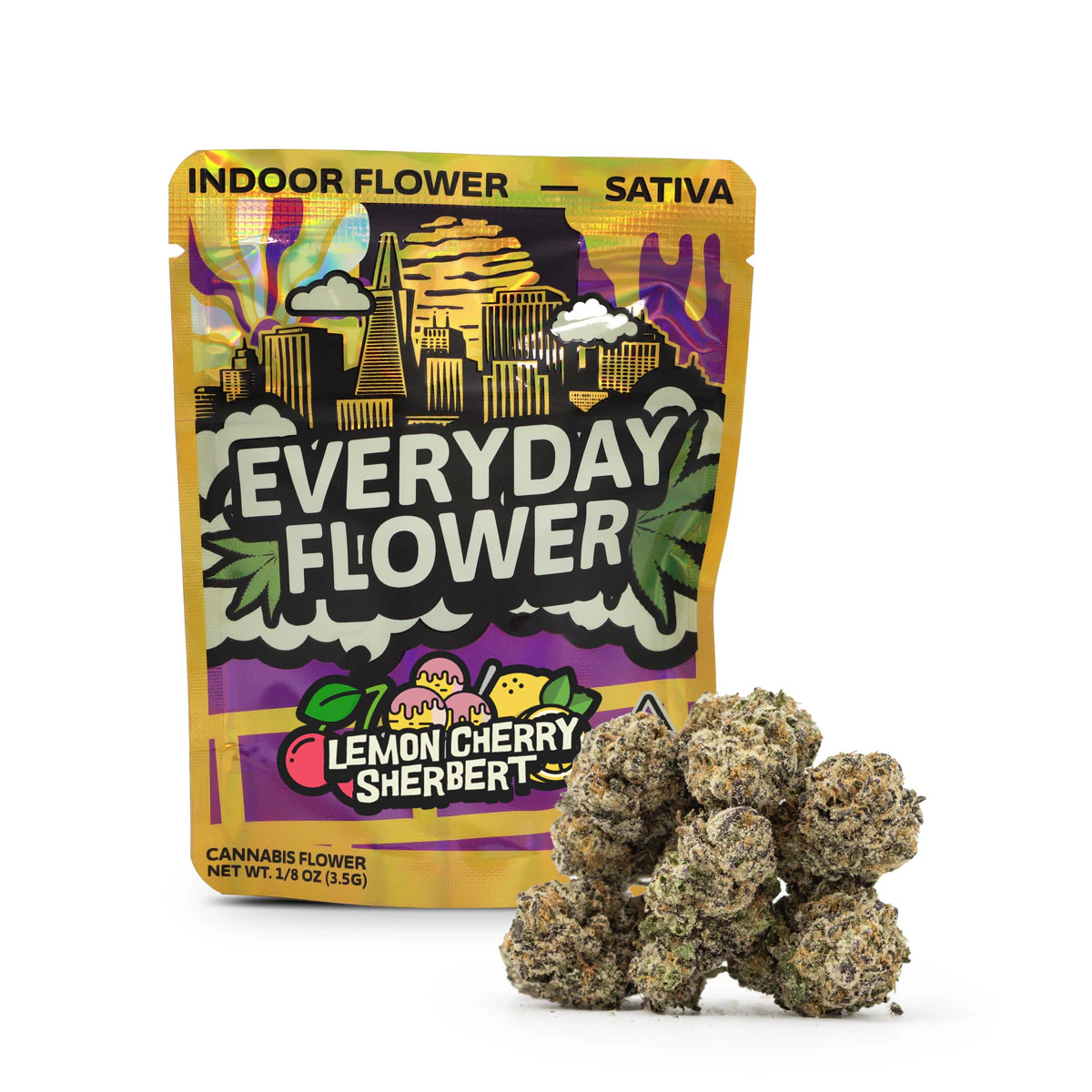 Everyday flower - 1/8 OZ- LEMON CHERRY SHERBERT- PREMIUM INDOOR Main Image