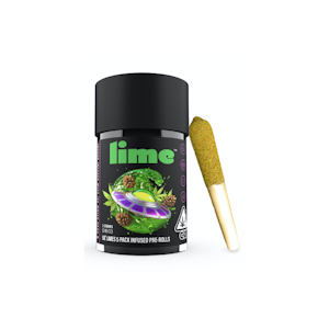Lime - 5PK- 0.6G- LIL LIMES- ALIEN GAS- INFUSED