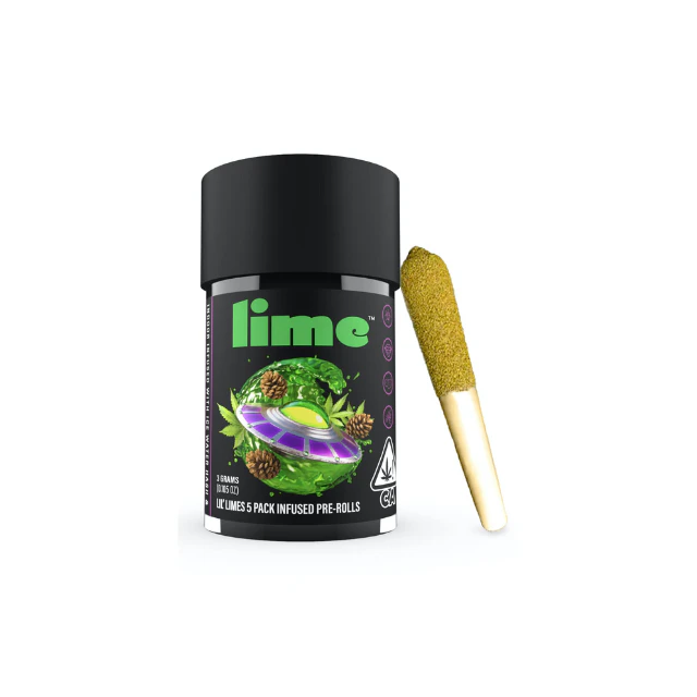 Lime - 5PK- 0.6G- LIL LIMES- ALIEN GAS- INFUSED Main Image