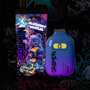 Gramlin - 1G- BLUEBERRY WAFFLES- DISPOSABLE
