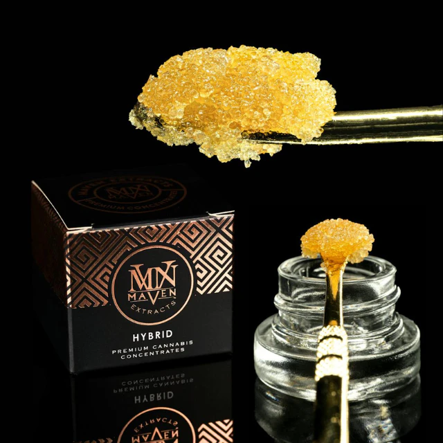 Maven - 1G - SILVER IRIS OG - LIVE RESIN DIAMONDS Main Image