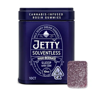 Jetty - 10CT - WILD BERRY DREAM - HIGHBERNATE - SOLVENTLESS- GUMMY