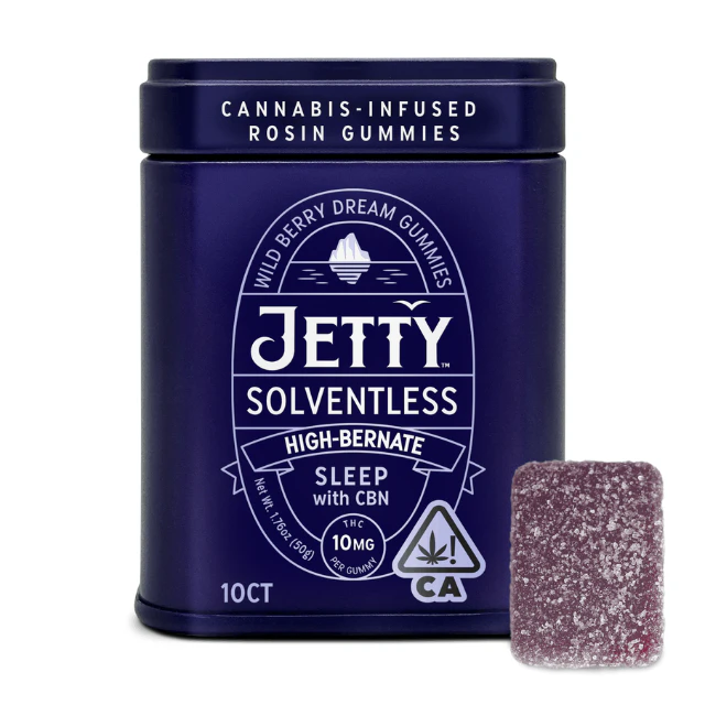 Jetty - 10CT - WILD BERRY DREAM - HIGHBERNATE - SOLVENTLESS- GUMMY Main Image