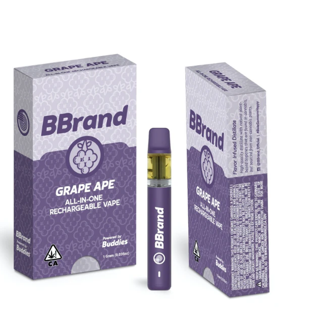 Bbrand - 1G- GRAPE APE- DISPOSABLE Main Image