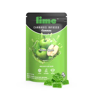 Lime - $5 PROMO- GREEN APPLE- LIVE RESIN- GUMMY