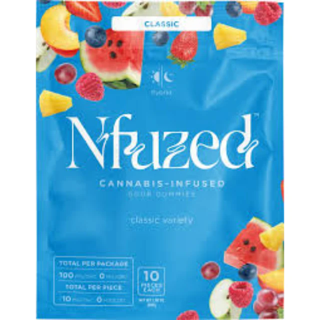 Nfuzed - 10CT- SOUR CLASSICS VARIETY- GUMMY Main Image