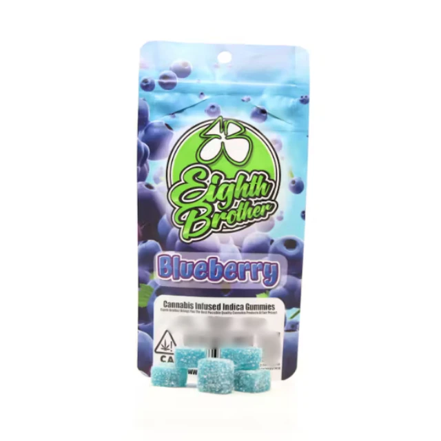Eighth brother - 10CT- BLUEBERRY- GUMMIES Main Image