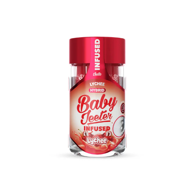 Jeeter - 5PK- 0.5G- LYCHEE- INFUSED- BABY JEETER Main Image