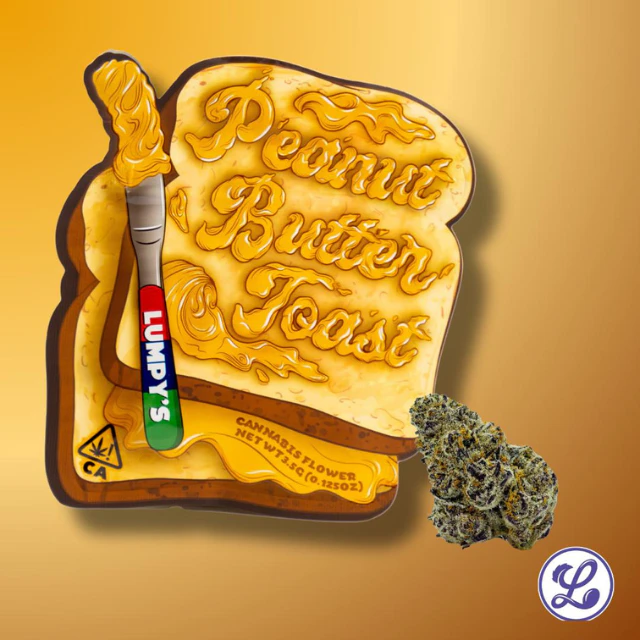 Lumpy's flowers - 1/8 OZ- PEANUT BUTTER TOAST- PREMIUM INDOOR Main Image