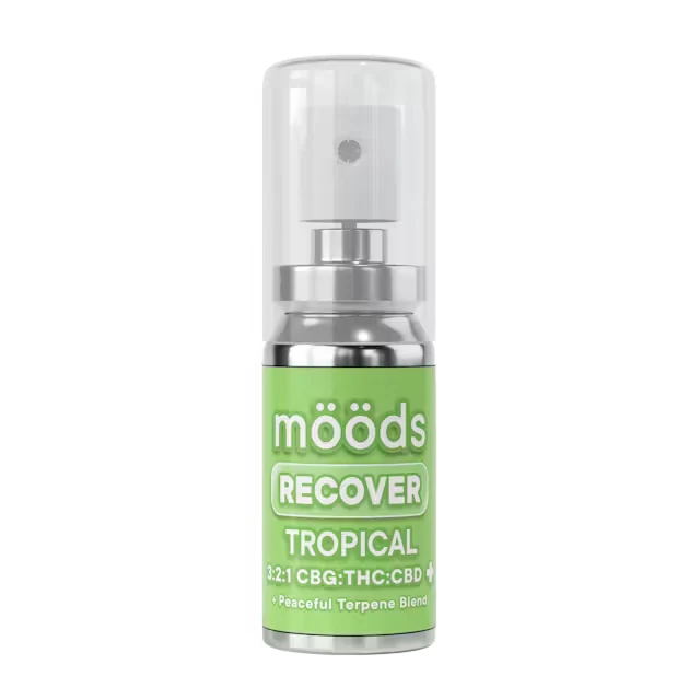 Moods - RECOVER- 3:2:1- CBG:THC:CBN- TROPICAL- SPRAY Main Image
