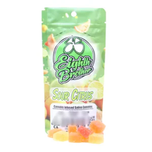 Eighth brother - 10CT- SOUR CITRUS- GUMMIES