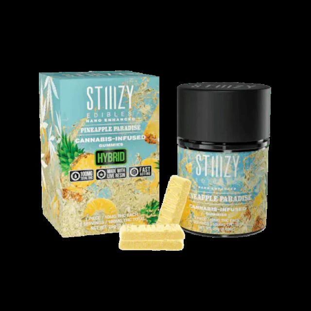 Stiiizy - 10CT- PINEAPPLE PARADISE- GUMMIES Main Image