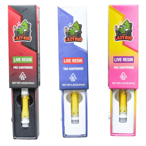 The lazy bud - 1G- PASSION FRUIT- LIVE RESIN- CARTRIDGE