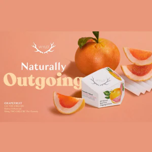 Wyld - 10CT- GRAPEFRUIT- 1:1:1- THC:CBG:CBC- GUMMIES