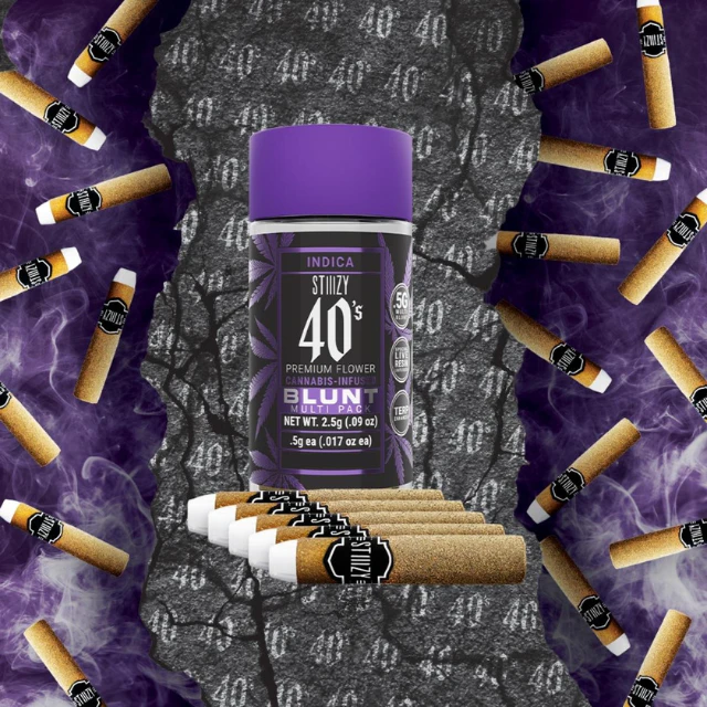 Stiiizy - 5PK- 0.5G- WATERMELON Z- 40'S- INFUSED- BLUNTS Main Image