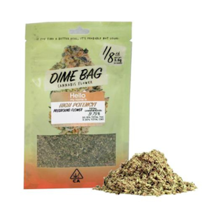 Dime bag - 1/8 OZ- TEMPTATION- SHAKE- LIGHT ASSIST