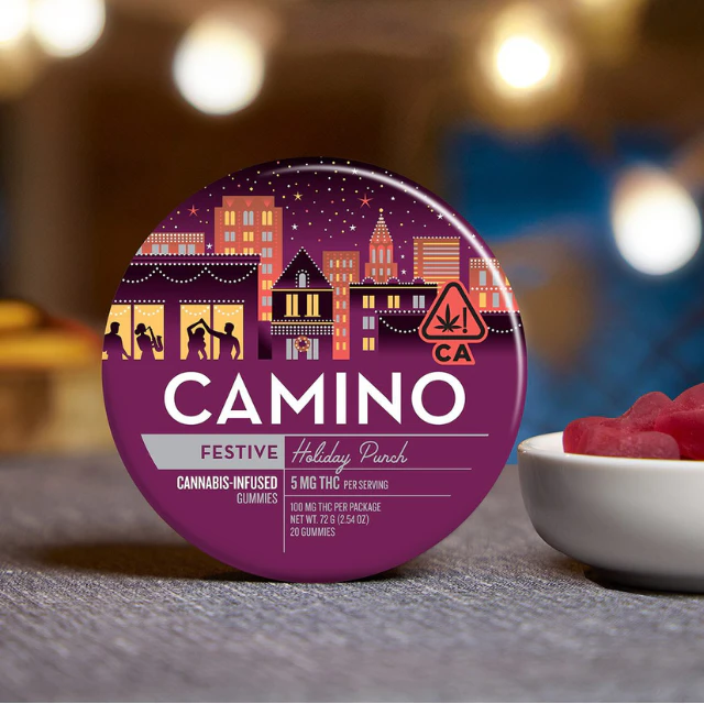Camino - 20CT- HOLIDAY PUNCH- FESTIVE- GUMMIES Main Image