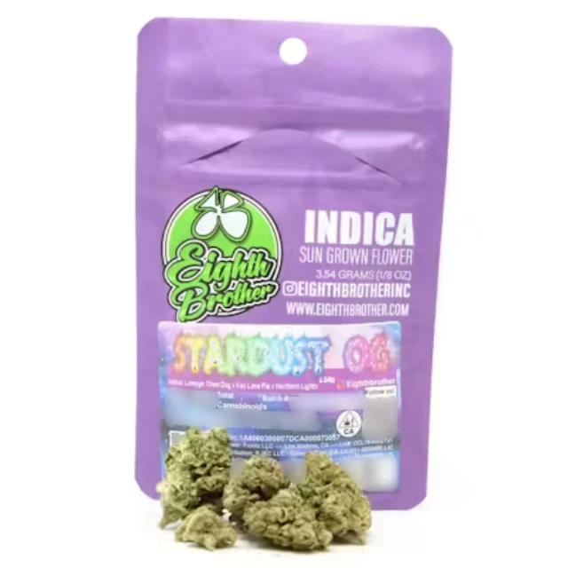 Eighth brother - 1/8 OZ- STARDUST OG- SUN GROWN Main Image