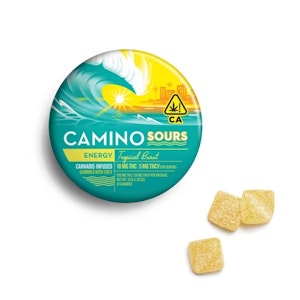 Camino - 10CT- TROPICAL BURST THCV- 2:1-  GUMMIES- SOURS