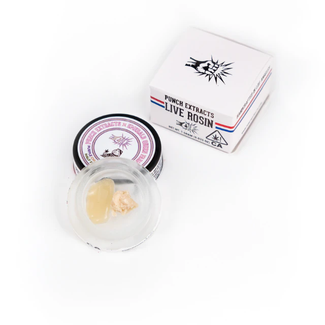 Punch - 1G- PURPLE CHURRO V2 HALF & HALF- TIER 2- LIVE ROSIN Main Image