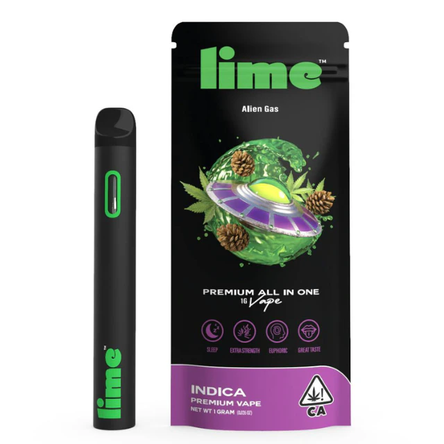Lime - 1G- ALIEN GAS- DISPOSABLE Main Image