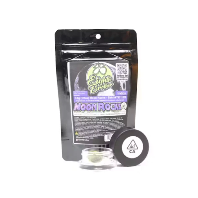 Eighth brother - 1/8 OZ- MOON ROCKS- LEGEND OG- INFUSED FLOWER Main Image