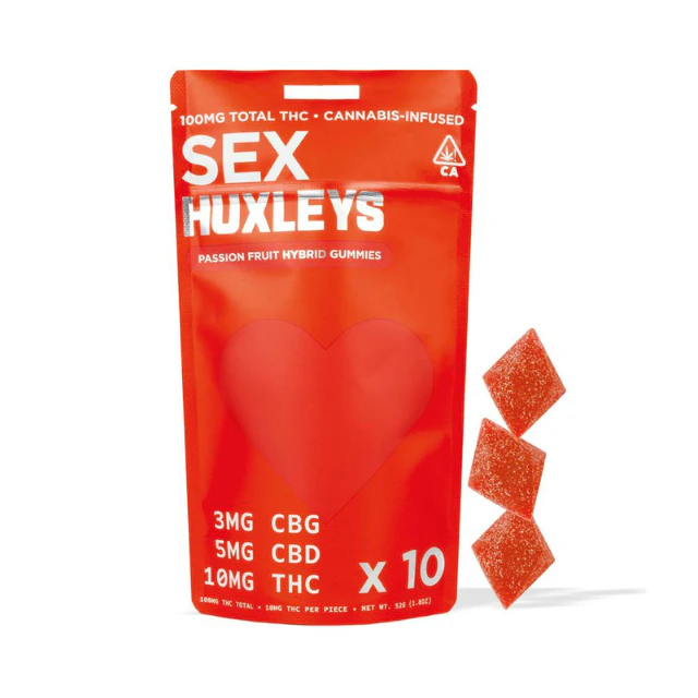 Huxleys - 10CT - PASSIONFRUIT- SEX - GUMMIES Main Image