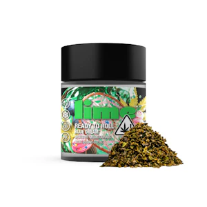 Lime - 1/8 OZ- BLUE DREAM- READY TO ROLL- INFUSED FLOWER