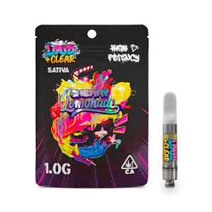 Loud & clear - 1G- CHERRY LEMONADE- LIQUID DIAMOND- CARTRIDGE