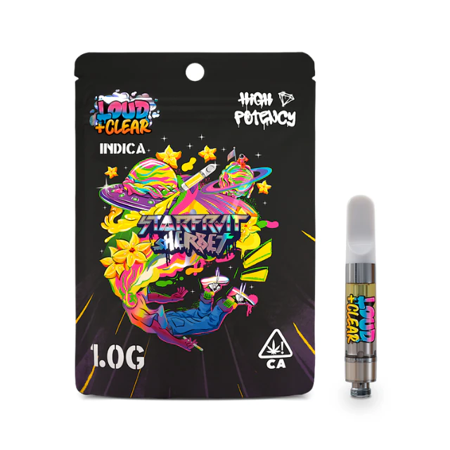 Loud & clear - 1G- STARFRUIT SHERBET- LIQUID DIAMOND- CARTRIDGE Main Image