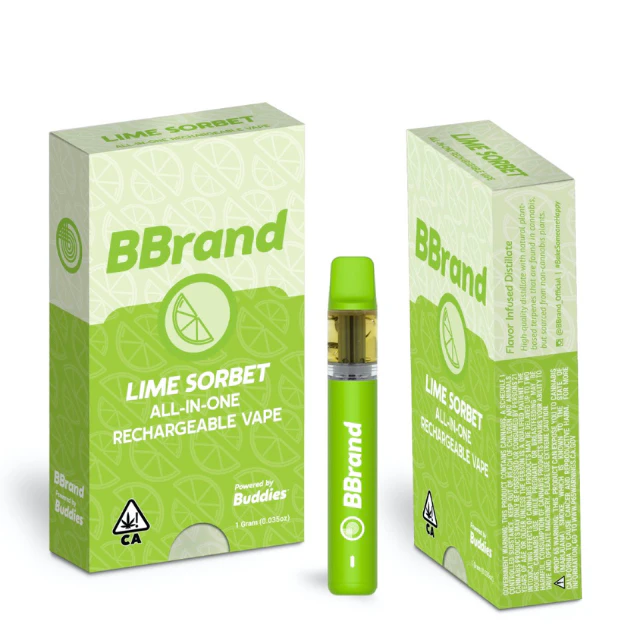 Bbrand - 1G- LIME SORBET- HIGH POTENCY- DISPOSABLE Main Image