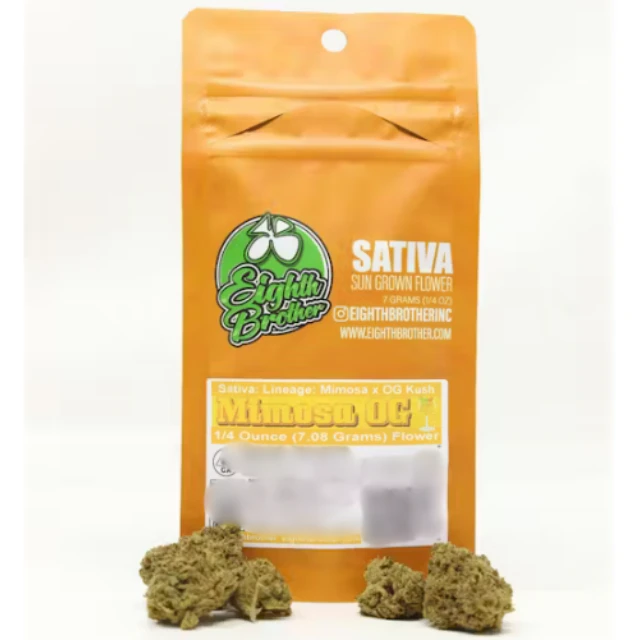 Eighth brother - 1/4 OZ- MIMOSA OG- SUN GROWN Main Image