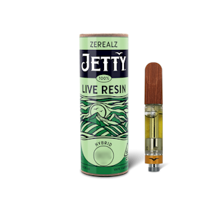 Jetty - 1G- ZEREALZ- LIVE RESIN- CARTRIDGE