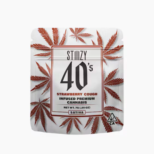 Stiiizy - 1/4 OZ- STRAWBERRY COUGH- INFUSED PREMIUM INDOOR SMALLS Main Image