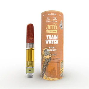 Jetty - 1G- TRAINWRECK- HIGH POTENCY- CARTRIDGE