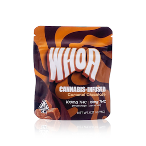 Whoa - SINGLE- 100MG- CARAMEL CHOCOLATE- BITE