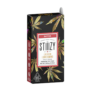 Stiiizy - 0.5G- HAWAIIAN SNOW- LIVE RESIN LIQUID DIAMONDS- POD
