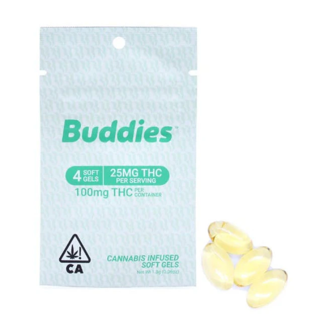 Buddies - 4PK-CAPSULES-25MG Main Image