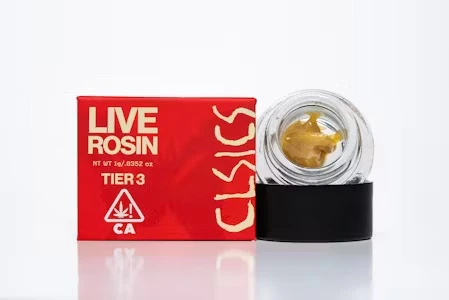 Clsics - 1G- BLAZE- TIER 3- LIVE ROSIN BADDER Main Image