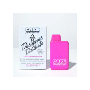 Cake - 1.25G- ALIEN LEMONADE- DISPOSABLE
