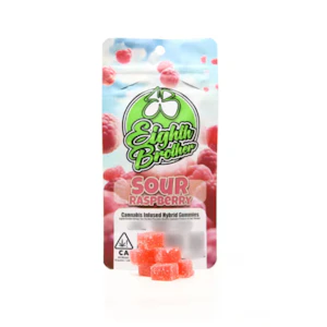 Eighth brother - 10CT- SOUR RASPBERRY- GUMMIES