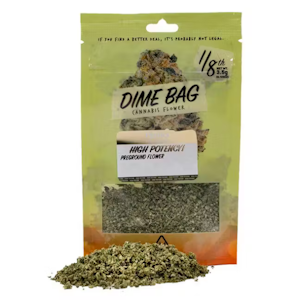 Dime bag - 1/8 OZ- PURPLE GELATO- SHAKE- LIGHT ASSIST