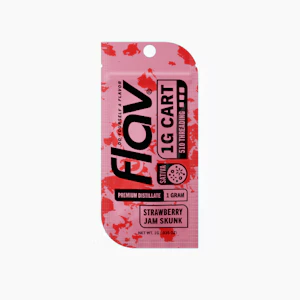 Flav - $5  ADD ON -1G- STRAWBERRY JAM SKUNK- CARTRIDGE