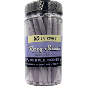 BLAZY SUSAN PURPLE CONES 50PK 98MM