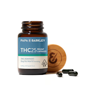 [PAPA & BARKLEY] THC CAPSULES - 25MG 40CT - RELEAF