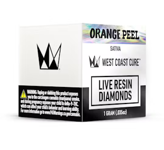 West coast cure - [WEST COAST CURE] CONCENTRATE - DIAMONDS - 1G - ORANGE PEEL (S)