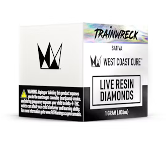 West coast cure - TRAINWRECK | DIAMONDS | 1G SATIVA